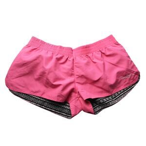 Panama Jack Reversable Shorts Neon Pink Black White Beachy Print Tropical XL